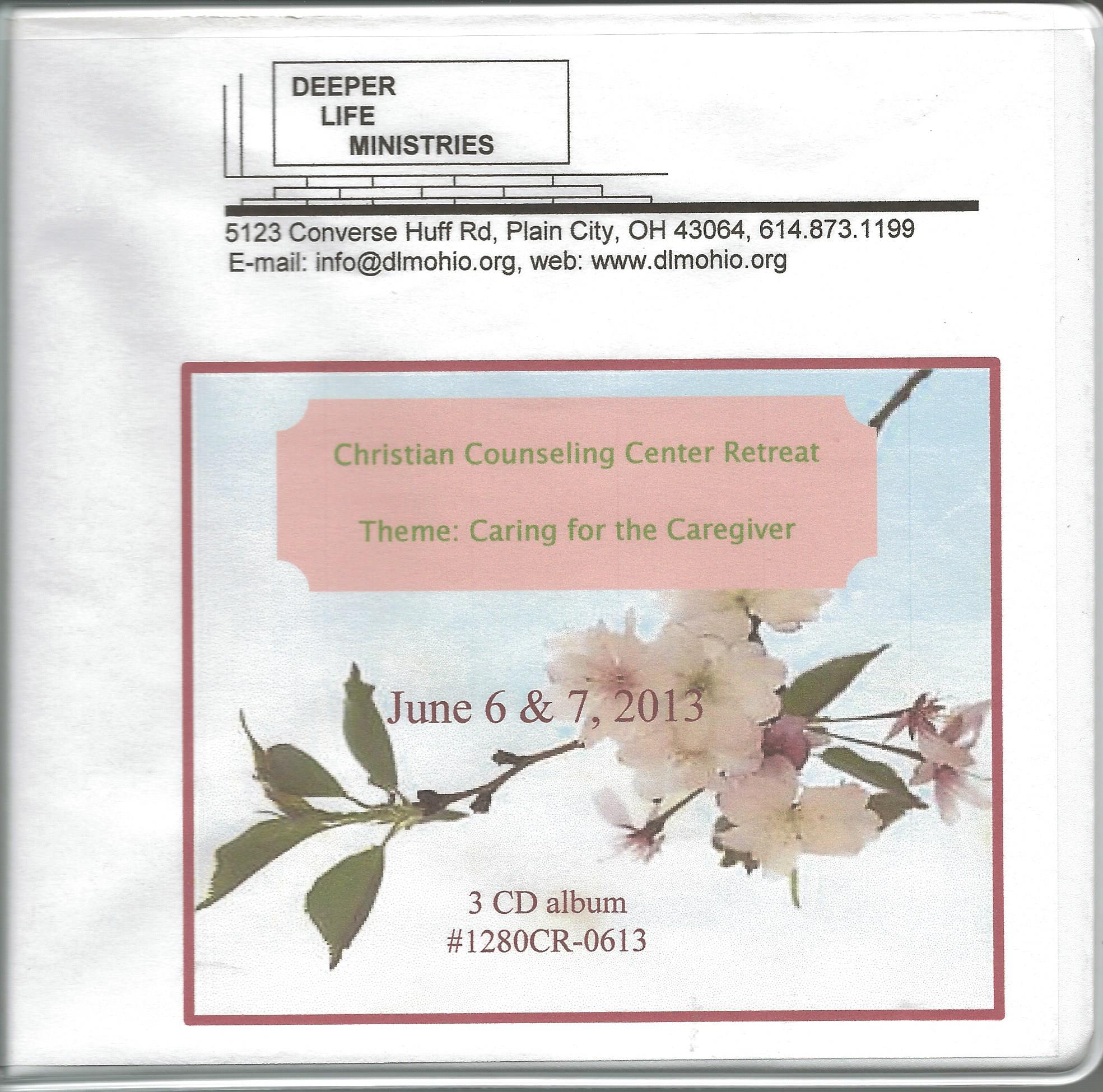CHRISTIAN COUNSELING CENTER RETREAT 2013, CDs